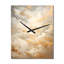 Horloge murale beige et or avec nuages minimalisme IV-1267970311