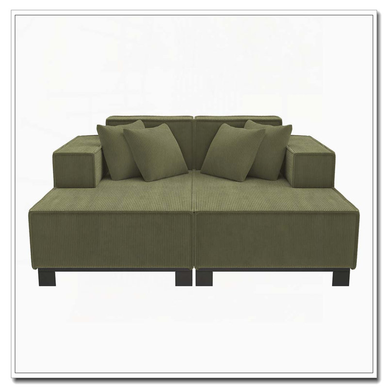 Canapé moderne, Vert, 2