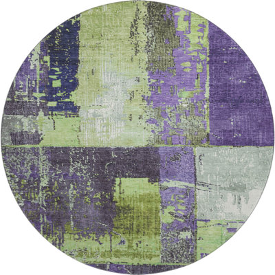 Premium Machine Washable Chelston AMF1866 Abstract Rug