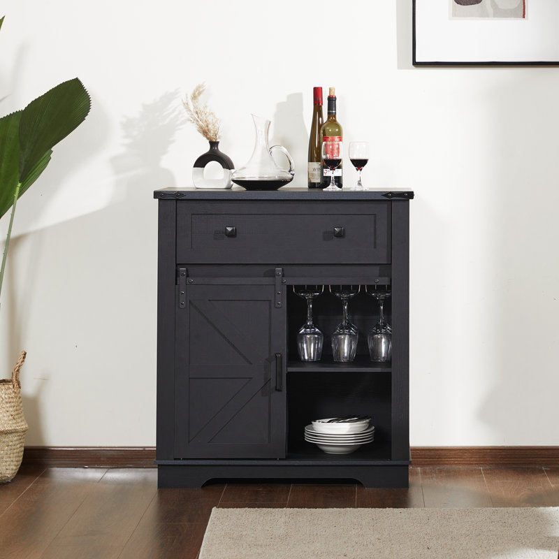Brojanac 32'' Sideboard, Black