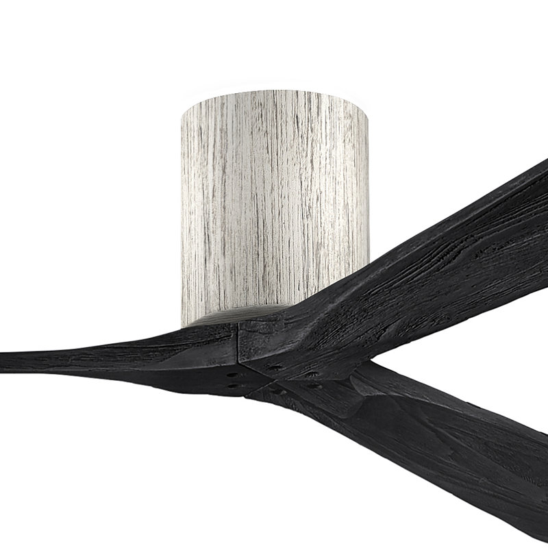 Irene Ceiling Fan, Barn Wood Tone, Matte Black, 60"