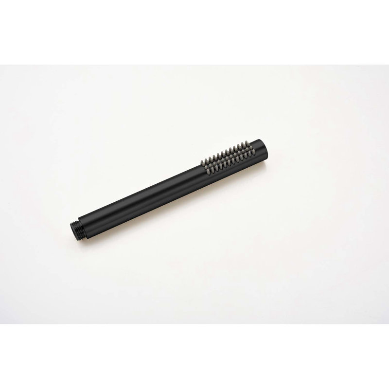 Matte Black Wall Mounted Shower System - Composed Of Brass And Stainless Steel For Bathroom In With