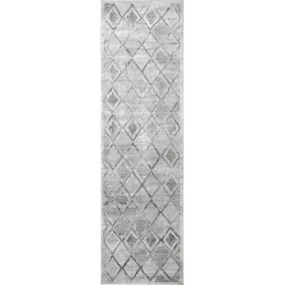 Tapis gris / crème Altura