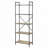 Open Storage Shelf 5-tier Bookcase