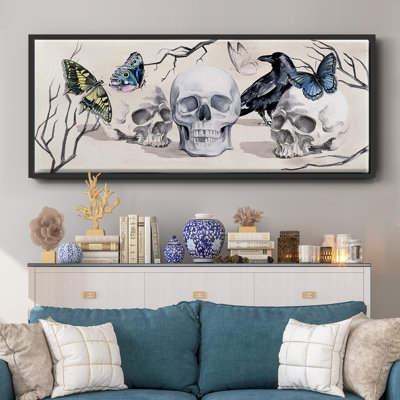 Collection Nevermore, toile en D encadrée