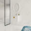 Meuble-lavabo luxueux avec portes et lavabo à fermeture douce, pour petits espaces-1430619918