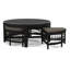 Raffles Rattan Cocktail Table with Benches-71441855-86525563