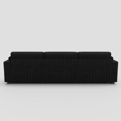 L-Shaped Modular Sectional with Ottoman