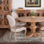 San Rafael Round Solid Wood Dining Table-1107043548-1107043547