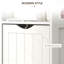 Armoire de rangement mince pour salle de bain