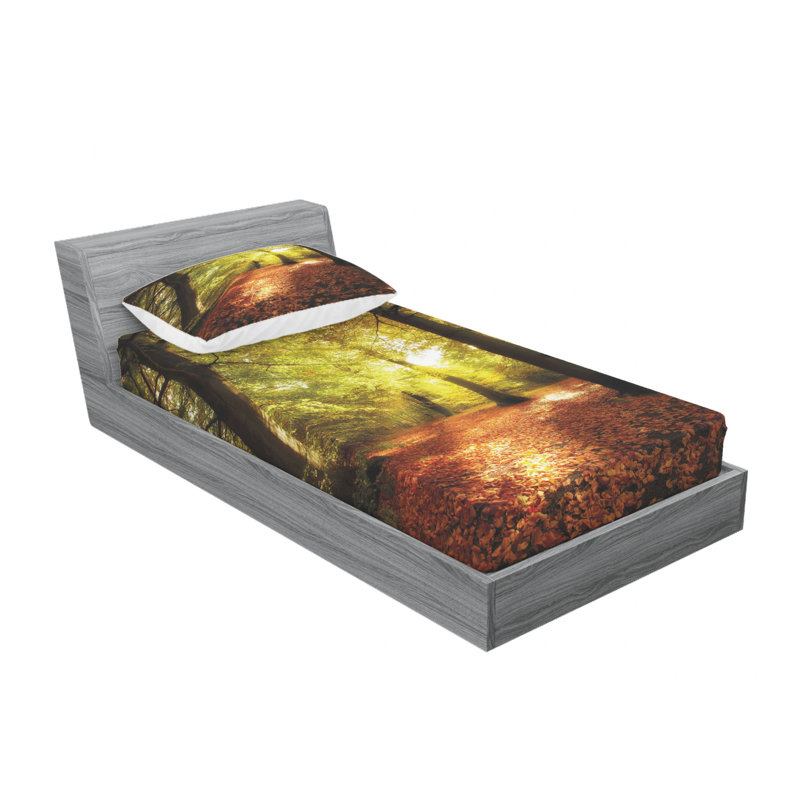 Microfiber Sheet Set, Twin XL Sheet Set with Fitted Sheet