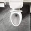 Toilette de salle de bain 1,28, Siphonic Two, 4,8, chasse simple latérale,,, blanc brillant 004, Construction Project Two, chasse d'eau avec simple, 004