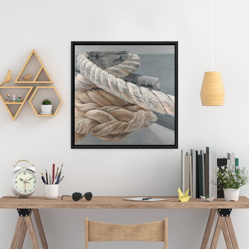 " Tie-down Ropes Closeup ", Gray