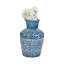 Vase en terre cuite fabriqué à la main avec col évasé et détails gravés - vasque artisanale décorative en céramique pour intérieurs modernes et d'inspiration mondiale-1011810299