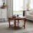 Traditional Round Open Storage Shelf Coffee Table-1934190004