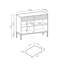 Beton 104cm Sideboard-2040076433