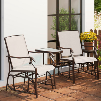 Antwonn Steel Outdoor Glider