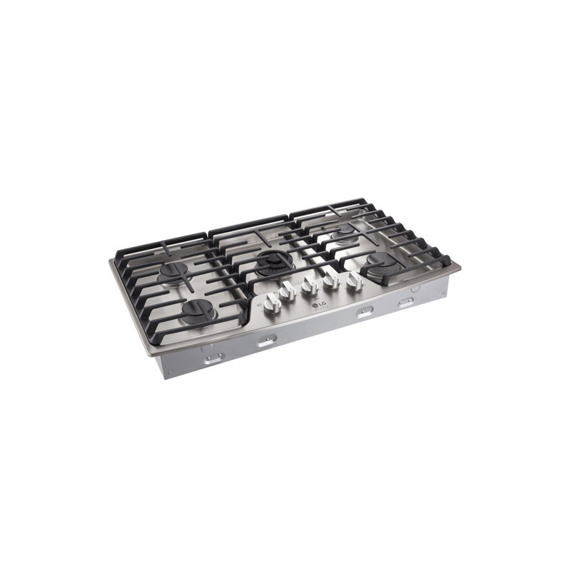 36" Natural Gas Cooktop with 5 Burners
