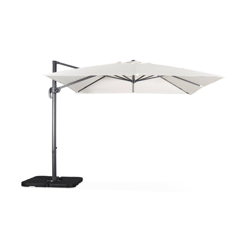 Phineas 296cm Cantilever Parasol, Grey