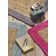 Borders Hand Braided Grey Rug