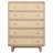 Oak 5-drawer Bedroom Chest
