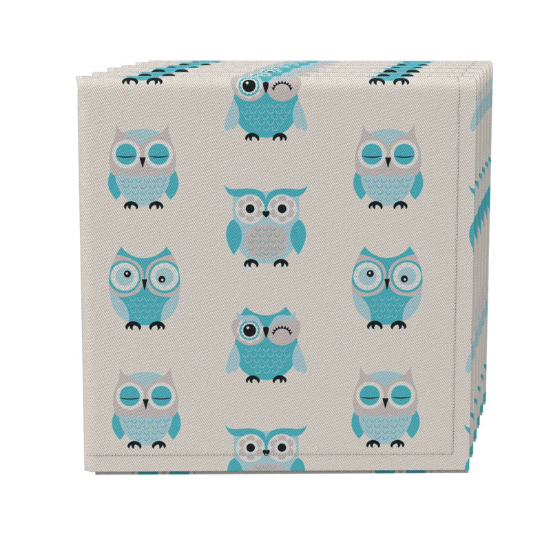 Cotton Twill Animals/Nature Square Napkin
