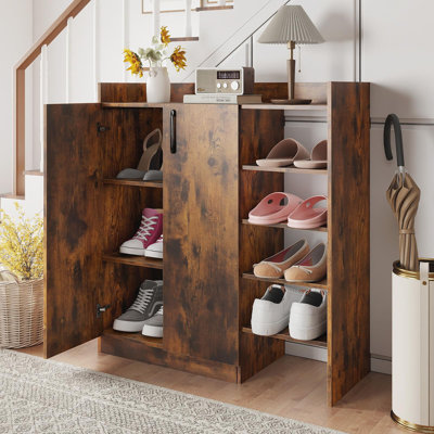 10 Pair Shoe Storage Cabinet