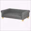 Canapé-lit pour chien moderne et confortable PawHut