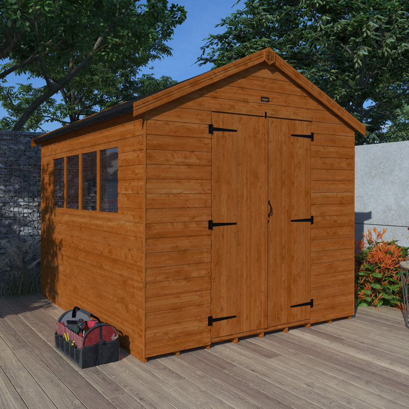 10x8w Tiger Heavyweight Workshop | Heavy Duty Framing