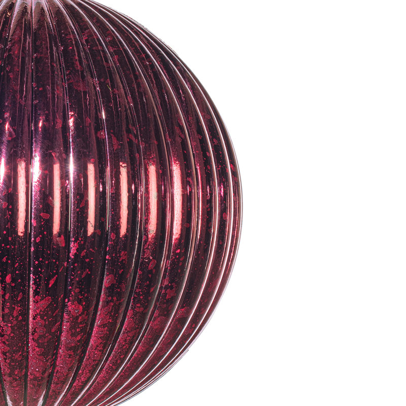Ensemble de 4 boules de Noël Chistmas, Bourgogne