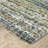 Delfine Distressed Gridwork Green/ Blue Area Rug-821249215