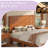 Bilal Full Size Solid Wood Platform Bed Frame with 47.2'' Headboard,Brown-1111246594-1111246597