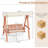 2 Person Porch Swing with Canopy