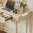 French Creamy Style Practical Desk 39.37 inches