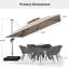 335cm Cantilever Parasol-1278755943