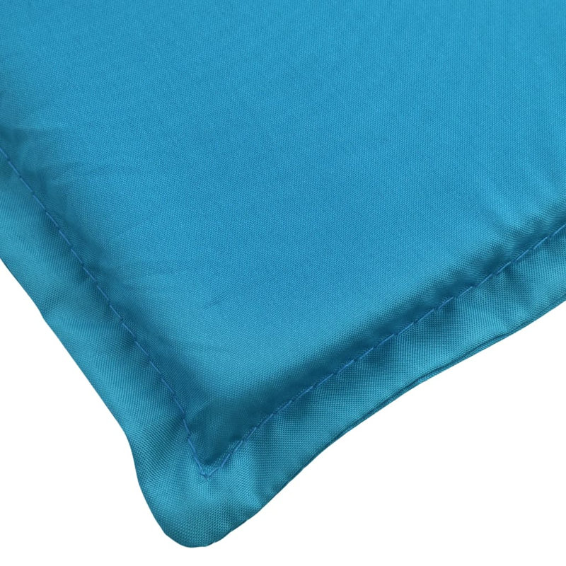 Outdoor Seat / Back Cushion, Blue, 27.6" W x 78.7" D x 1.2" H