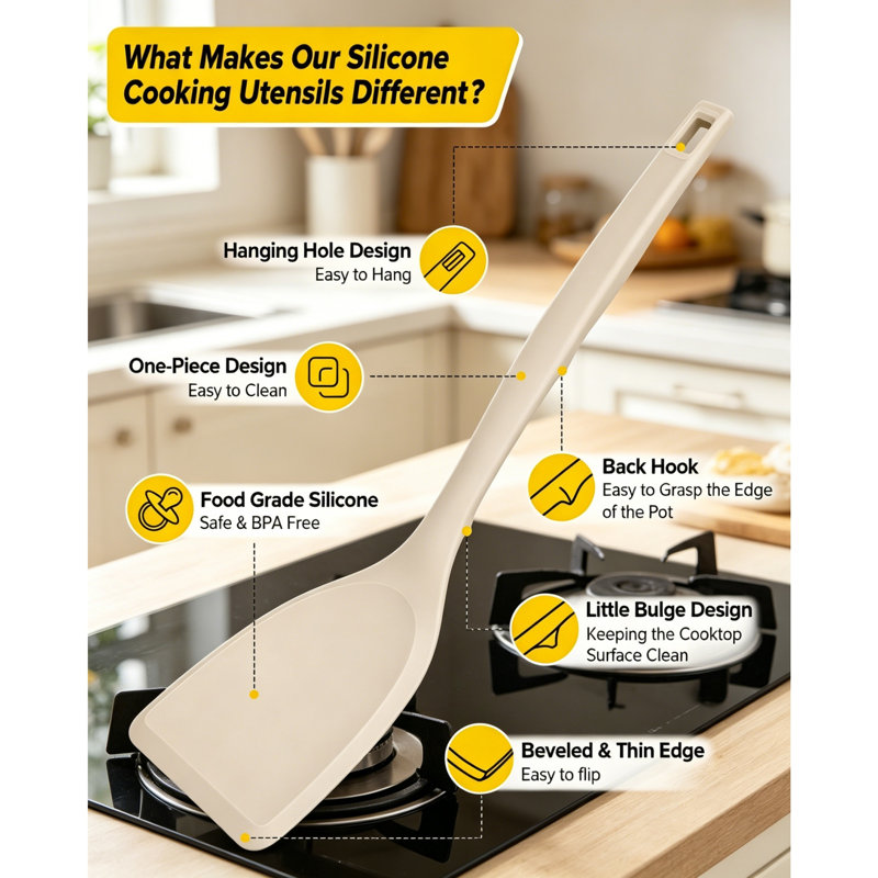 Skyicei L 4 Utensil Set
