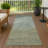 Machine Washable Indoor/Outdoor Chantille ACN2350 Stripes Rug-2113066154