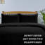 luxury Microfiber Satin Stripe Duvet cover set with 2 pillow cases -118831579-118831589