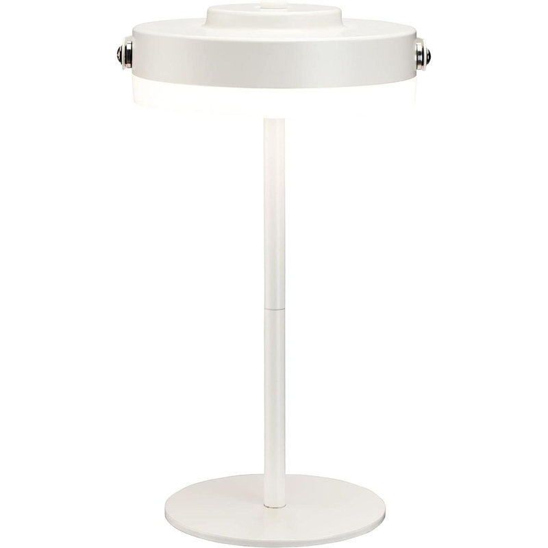 Lampe d'appoint en métal Yoseph, Blanc