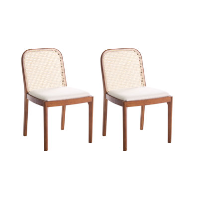 Anindita 46 cm H Fabric Low Back Side Chair