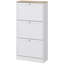 Petite armoire de rangement, armoire de rangement pour chaussures, armoire de rangement dissimulée pour chaussures