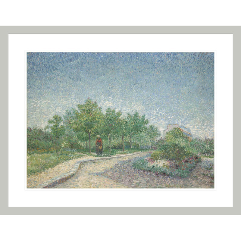 «Square Saint-Pierre Paris» par Vincent van Gogh, impression giclée encadrée, 23,18 po H x 29,5 po L