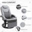 Fauteuil inclinable manuel pivotant en polyuréthane