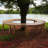 5' Curved Fire Pit Bench