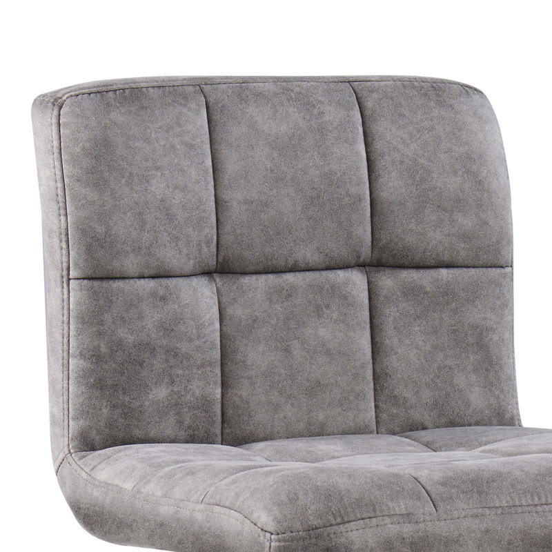 Tabouret de bar Amjed, Gris