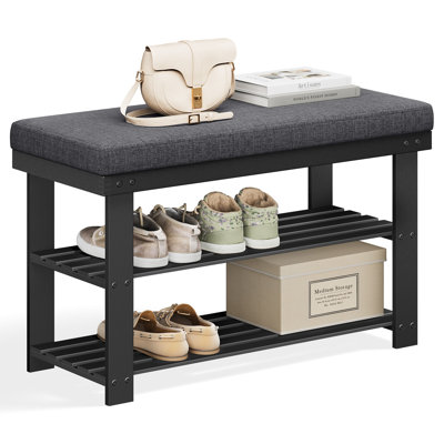 6 Pair Shoe Storage Bench
