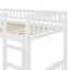 Lit mezzanine simple avec glissoire et échelle