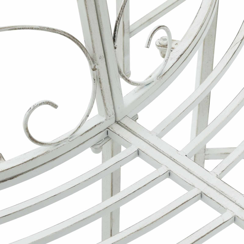 Outdoor Bench, Antique White