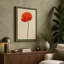 Single Red Poppy Botanical - Wrapped Canvas-1732773993-1732773996